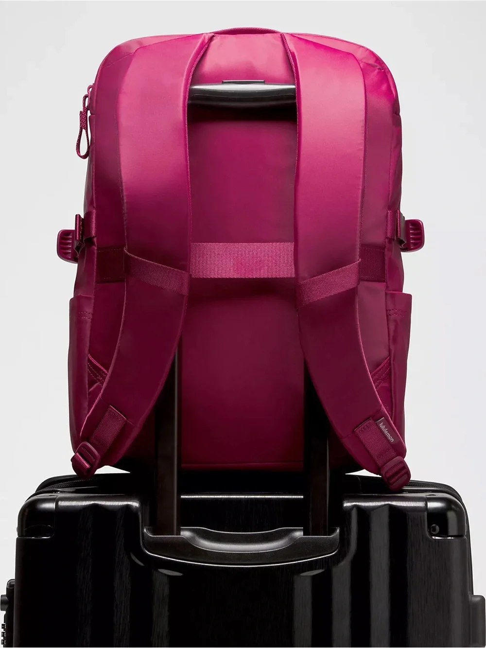 Lululemon New Crew Backpack 22L Updated- Raspberry Rave/Wacky Khaki